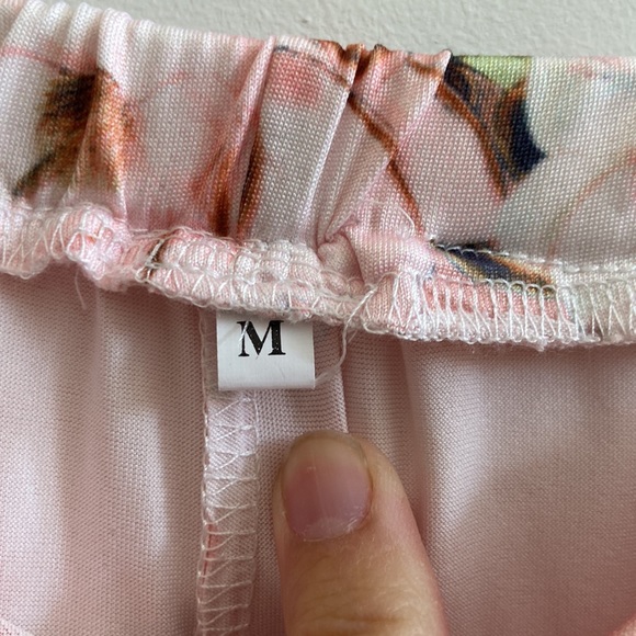 Floral two piece summer set in size M - Picture 4 of 9